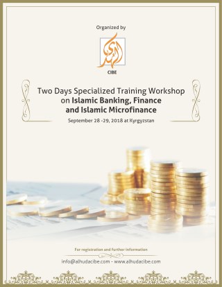 Islamic Banking, Finance and Islamic Microfinance training in Kyrgyzstan