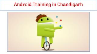 Android Training in Chandigarh