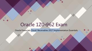 2018 Valid 1Z0-962 Oracle Exam Dumps IT-Dumps