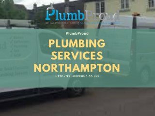 plumbing services Northampton