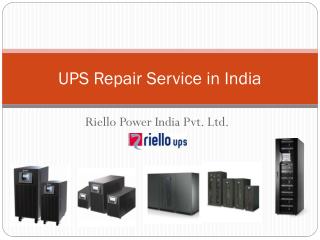 UPS Repair Service in India