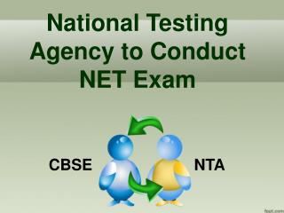 NTA to Conduct UGC NET Exam