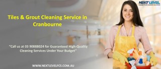 Tile & Grout Cleaning Service in Cranbourne