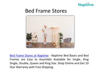 Queen Bed Bases at Naptime