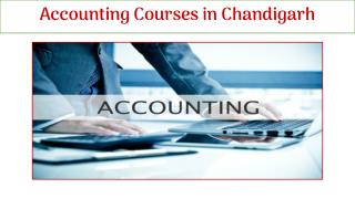 Accounting courses in chandigarh