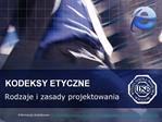 KODEKSY ETYCZNE