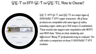 Cisco GLC-TE