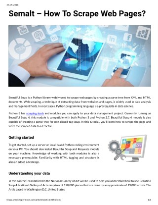 Semalt : How To Scrape Web Pages