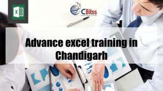 Advance excel training in Chandigarh