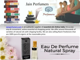 Attar Perfume Wholesale Supplier In India | Jainperfumers.Com