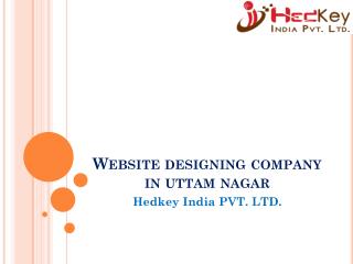 Website Designing Company in Uttam Nagar