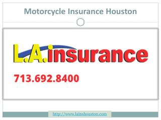 Motorcycle Insurance Houston