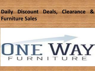 Daily Discount Deals, Clearance & Furniture Sales