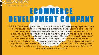 Ecommerce Development Company