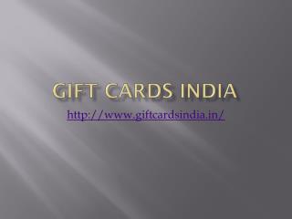 Gift Cards India