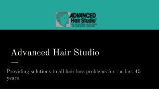 Frequently Asked Questions About Hair Loss - Advanced Hair Studio