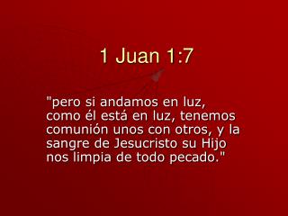 1 Juan 1:7