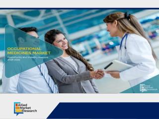 Occupational Medicines Market Research on Service and other Segments