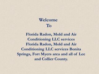 Radon Testing and Mitigation Naples FloridaÂ 
