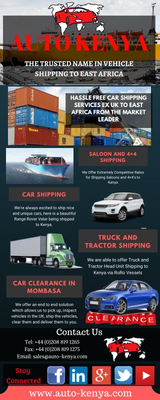 Best Rates Car Shipping to Kenya from UK | AutoKenya