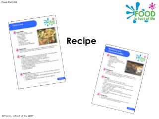 Recipe