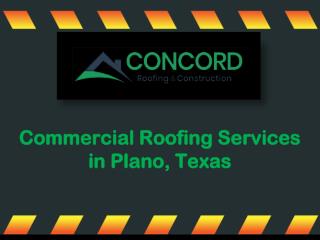 Commercial Roofing Services in Plano, Texas