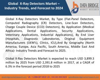 Global X-Ray Detectors Market â€“ Industry Trends and Forecast to 2025