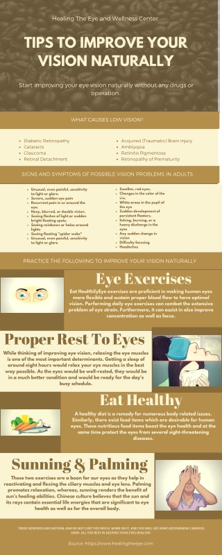 Natural Eye Vision Improvement Tips