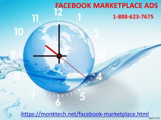 How does Facebook help people buy/sell using facebook marketplace Ads 1-888-623-7675