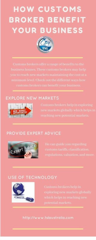 How Customs Broker Benefit Your Business