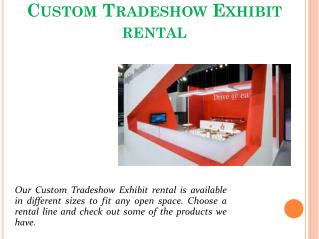 Custom Rental Display