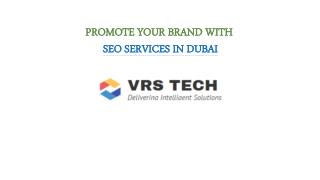 Innovative SEO Services in Dubai | SEO Companies in UAE