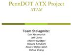 PennDOT ATX Project ATAM
