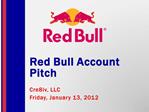 Red Bull Account Pitch