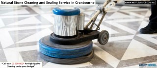 Natural Stone Cleaning and Sealing Service in Cranbourne