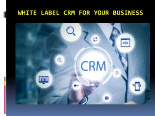 White Label CRM For Your Business