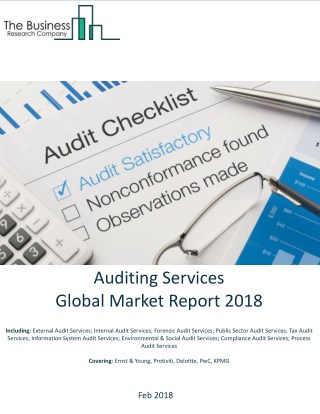 Auditing Services Global Market Report 2018