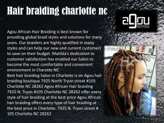 African hair braiding charlotte nc