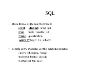 SQL