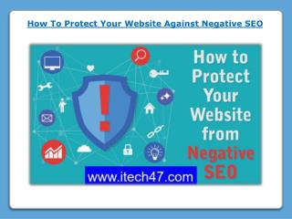 How To Protect Your Website Against Negative SEO