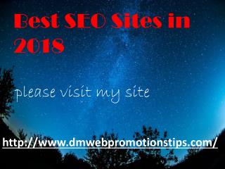 Best SEO Sites in 2018