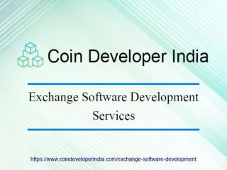 Cryptocurrency Exchange Software Development Company