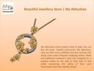 Exclusive Designer Jewellery - Online Jewellery store | My Abhushan
