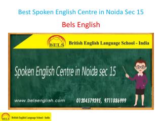 Best Spoken English Centre in Noida Sec 15