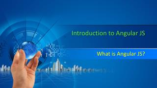 Angular JS Online Training and Advantages