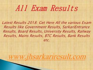 All Exam Results