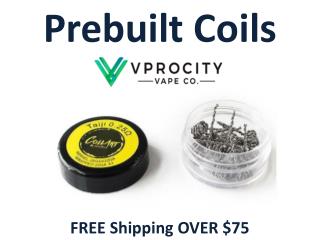 Prebuilt Coils