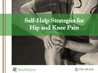 Self-Help Strategies for Hip and Knee Pain