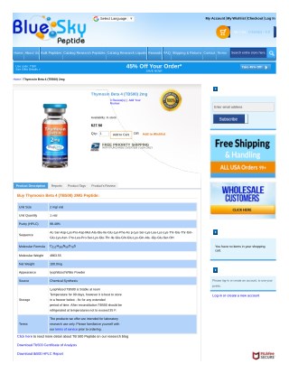 Buy Thymosin-beta-4-tb500-2mg