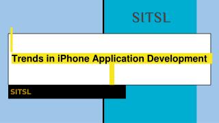 Trends in iphone application development